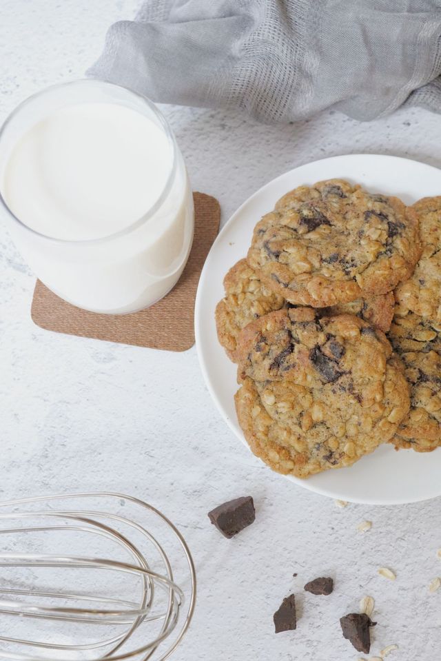 Quick desserts including cookies, muffins and a mug cake on a bright kitchen counter